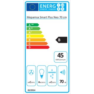 Okap konwencjonalny Mepamsa 243005 70 cm 300 m3/h 125W D Stal