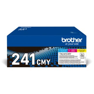 Toner Oryginalny Brother TN-241CMY Cyan/Magenta/Żółty