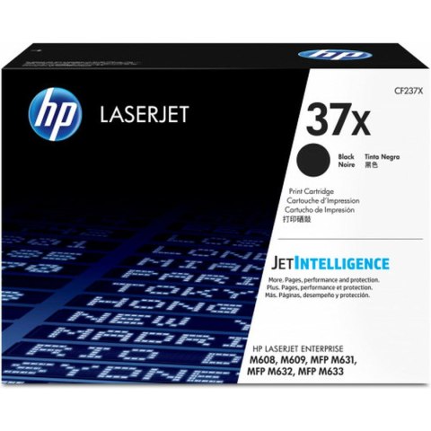 Toner Oryginalny HP CF237X Czarny