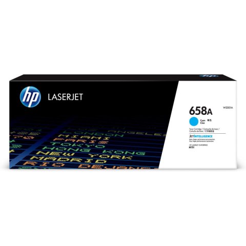 Toner Oryginalny HP W2001A Turkusowy