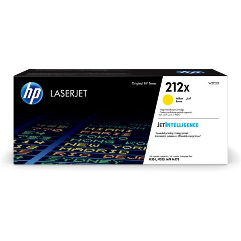 Toner Oryginalny HP W2122X Żółty