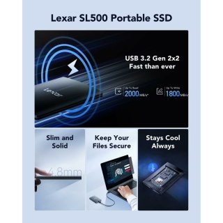 Zewnętrzny Dysk Twardy Lexar LSL500X001T-RNBNG 1 TB SSD 2,5"