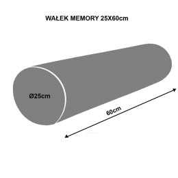 Poduszka Wałek - Enigma Ø16x55 cm