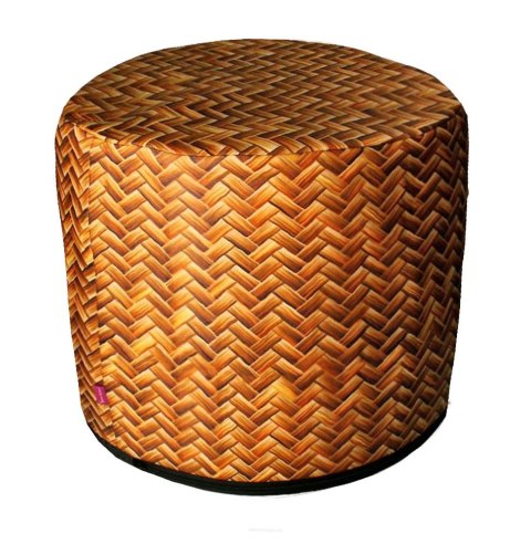 Pufa Walec GR Rattan 40x40 cm