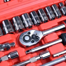 Zestaw narzędzi FRANCO kluczy nasadowych bity torx 46 elementów