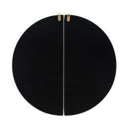 Lustro okrągły KISH kolor czarny homede - MIRROR/HOM/KISH/BLACK/50X2,3X50