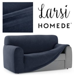 Pokrowiec na sofę LARSI kolor niebieski styl klasyczny homede - SOFACOVER/HOM/LARSI/NAVY/2S