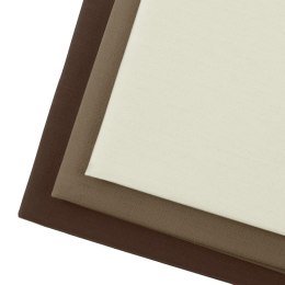 Ręcznik kuchenny LETTY kolor brązowy gładki motyw klasyczny styl klasyczny 50x70 ameliahome - KIT/AH/LETTY/PLAIN/BEIGES/9PACK/50
