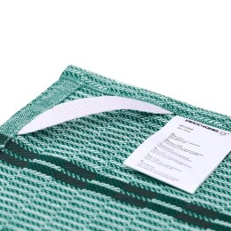 Ręcznik kuchenny LOUIE kolor butelkowa zieleń gładki motyw klasyczny 50x70 decoking - KIT/LOUIE/CHECK&ART/D.GREEN/10PACK/50x70