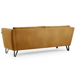 Sofa DELTIN kolor musztardowy homede - SOFA/HOM/DELTIN/MUSTARD/3P