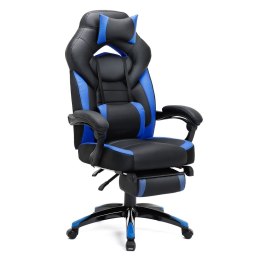 Krzesło biurowe, gamingowe ERGO hakano - OFFICECHAIR/BLACK/BLUE/69X69X120CM