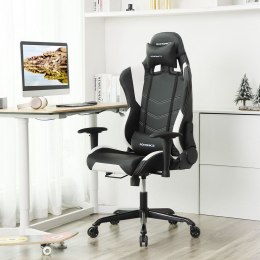 Krzesło biurowe, gamingowe ERGO hakano - RACINGCHAIR/BLACK/53X52X132CM