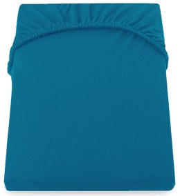 Prześcieradło AMBER kolor niebieski jersey 80-90x200 decoking - FITTED/AMBER/BLUESAPPHIRE/80-90x200+30