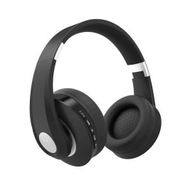 Bezprzewodowe Słuchawki V-TAC Bluetooth Regulowany Pałąk 500mAh Czarne VT-6322
