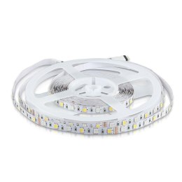 Taśma LED V-TAC SMD5050 300LED RGBW 12V IP20 8W/m VT-5050 4000K+RGB 357lm