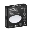 Plafon V-TAC 24W Mleczny Zmiana Koloru CCT fi.350 VT-8424 3000K-6400K 2600lm