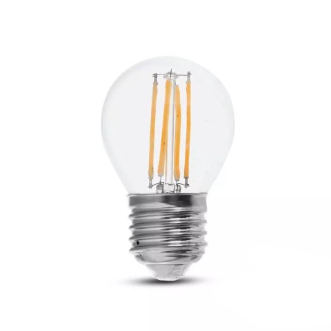 Żarówka LED V-TAC 6W Filament E27 Kulka G45 VT-2386 3000K 800lm