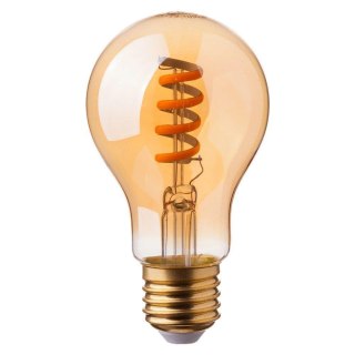 Żarówka LED V-TAC 4W E27 A60 Spiral Filament Bursztyn VT-2154 1800K 400lm