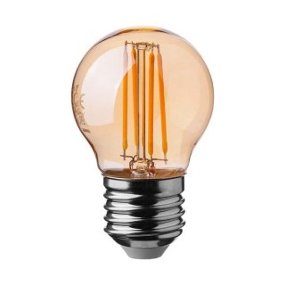 Żarówka LED V-TAC 4W Filament E27 G45 Bursztyn VT-1974 2200K 350lm