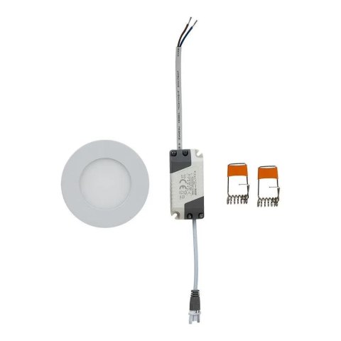 Panel LED V-TAC Premium Downlight 3W Okrągły fi84 VT-307RD 4000K 130lm