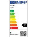 Żarówka LED V-TAC 4,8W E14 Świeczka Pilot VT-2214 RGB+3000K 320lm