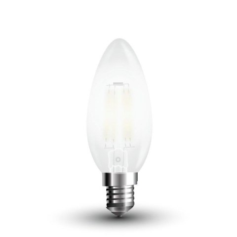 Żarówka LED V-TAC 4W Filament E14 Mrożona Świeczka VT-1936 2700K 400lm