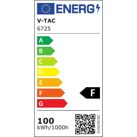 Projektor LED V-TAC 100W SMD F-CLASS Biały VT-49104 4000K 8700lm