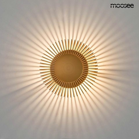 MOOSEE lampa ścienna SUNNY złota