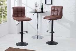 INVICTA krzesło barowe MODENA 90x115 brązowe