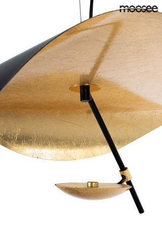 MOOSEE lampa wisząca STING RAY 40 czarna / złota