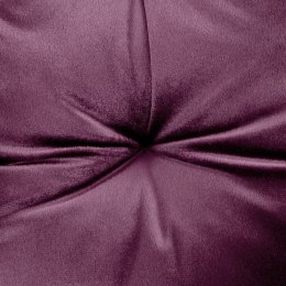 Poduszka na krzesło ALEKSA kolor fioletowy styl glamour do wewnątrz ameliahome - CHAIRCUSHION/AH/ALEKSA/PLUM/40X40