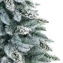 Choinka PEARL kolor butelkowa zieleń motyw świąteczny styl glamour 180 Homede ośnieżona sosna - CS/HOM/SOSNA/PEARL/PIEN/180
