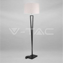 Lampa Podłogowa V-TAC IKS Okrągła Czarna 450x285x1620mm VT-7913 5 Lat Gwarancji