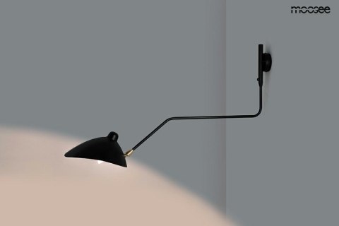 MOOSEE lampa ścienna RAVEN - aluminium, stal węglowa