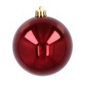 Ekskluzywna Bombka Choinkowa od Kamai Christmas Decoration - Kolor Burgund, Komplet 4 Sztuk