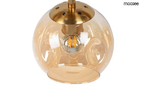 MOOSEE lampa wisząca ROMEO GOLD złota / bursztynowa