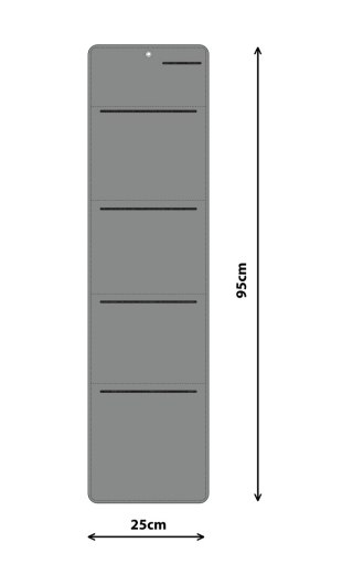 Organizer ścienny MALLORCA 25x95 cm