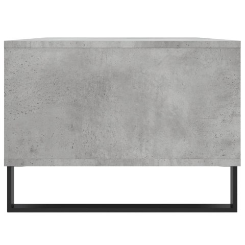 Stolik kawowy, szarość betonu, 90x50x36,5 cm