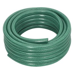 Wąż ogrodowy z zestawem złączek, zielony, 0,6