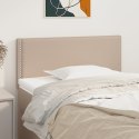 Zagłówek do łóżka, cappuccino, 100x5x78/88 cm, sztuczna skóra