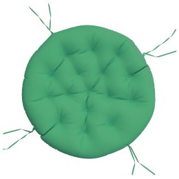 Okrągła poduszka, zielona, Ø 100 x11 cm, tkanina Oxford
