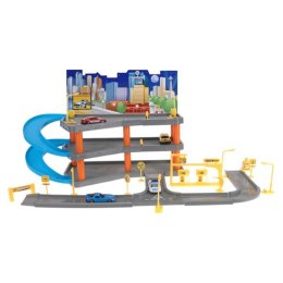 Tender Toys Zestaw zabawkowy z garażem i 4 autkami, 62x31x33 cm