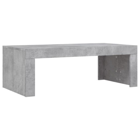 Stolik kawowy, szarość betonu, 102x50x36 cm