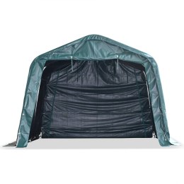 Namiot dla bydła, PVC 550 g/m², 3,3 x 3,2 m, ciemnozielony