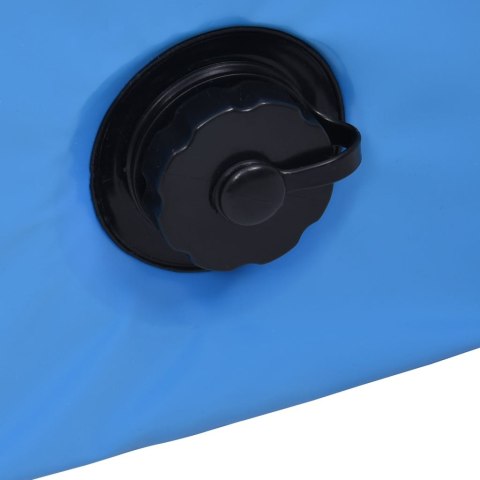 Składany basen dla psa, niebieski, 120 x 30 cm, PVC
