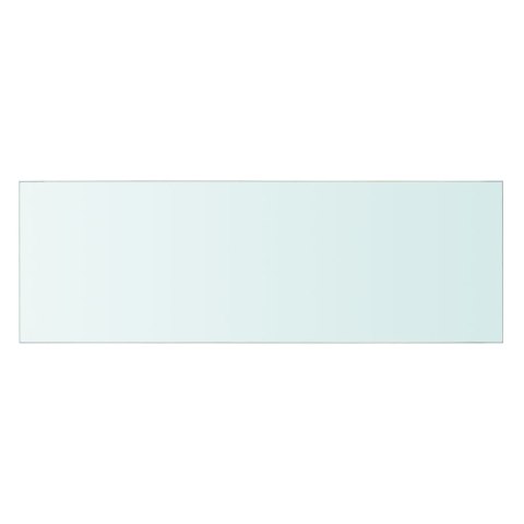 Półka szklana, bezbarwny panel, 60x20 cm