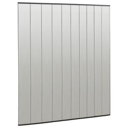 Moskitiera na drzwi, 10-panelowa, czarna, 240x240 cm