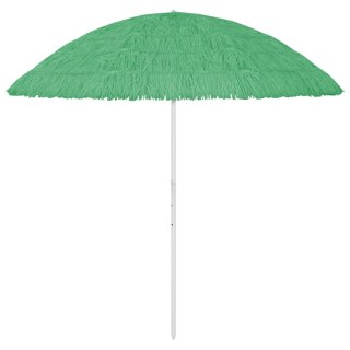 Parasol plażowy w hawajskim stylu, zielony, 300 cm