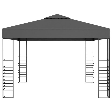 Namiot ogrodowy, 3 x 3 m, antracytowy