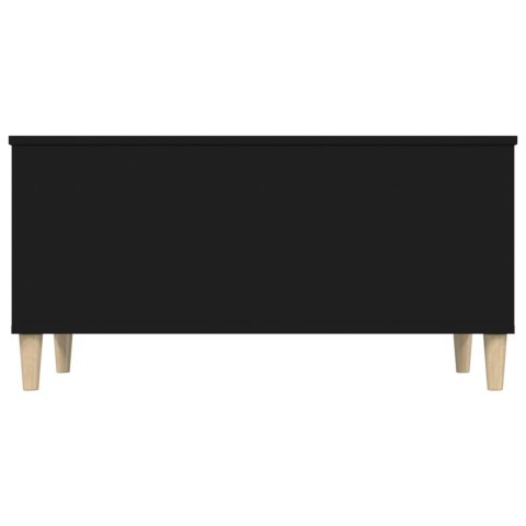 Stolik kawowy, czarny, 90x44,5x45 cm, materiał drewnopochodny